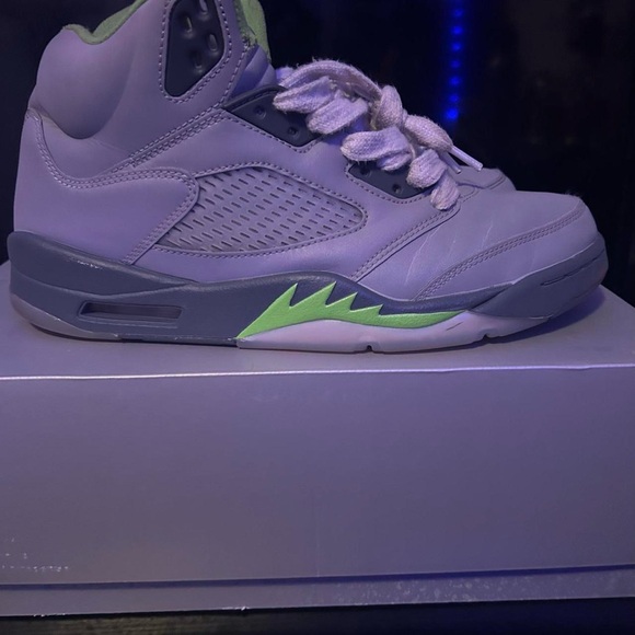 Jordan Other - Stylish Gray and Green Sneakers